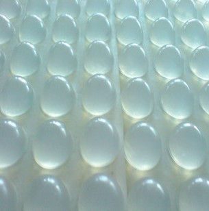 模切環(huán)保透明硅膠腳墊